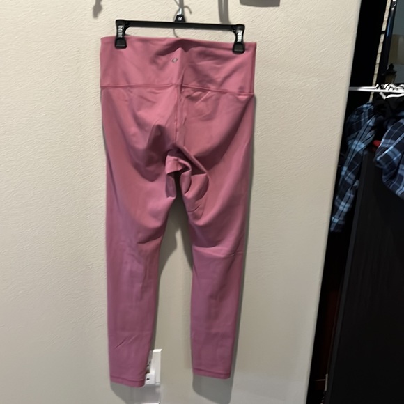 HYPERTEK Mauve Comfytek Leggings Size L - Picture 2 of 4